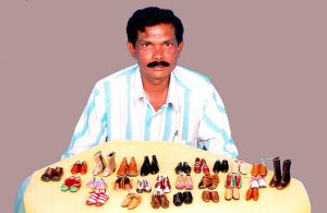Handmade Miniature Shoe Collections KB Shivshankar
