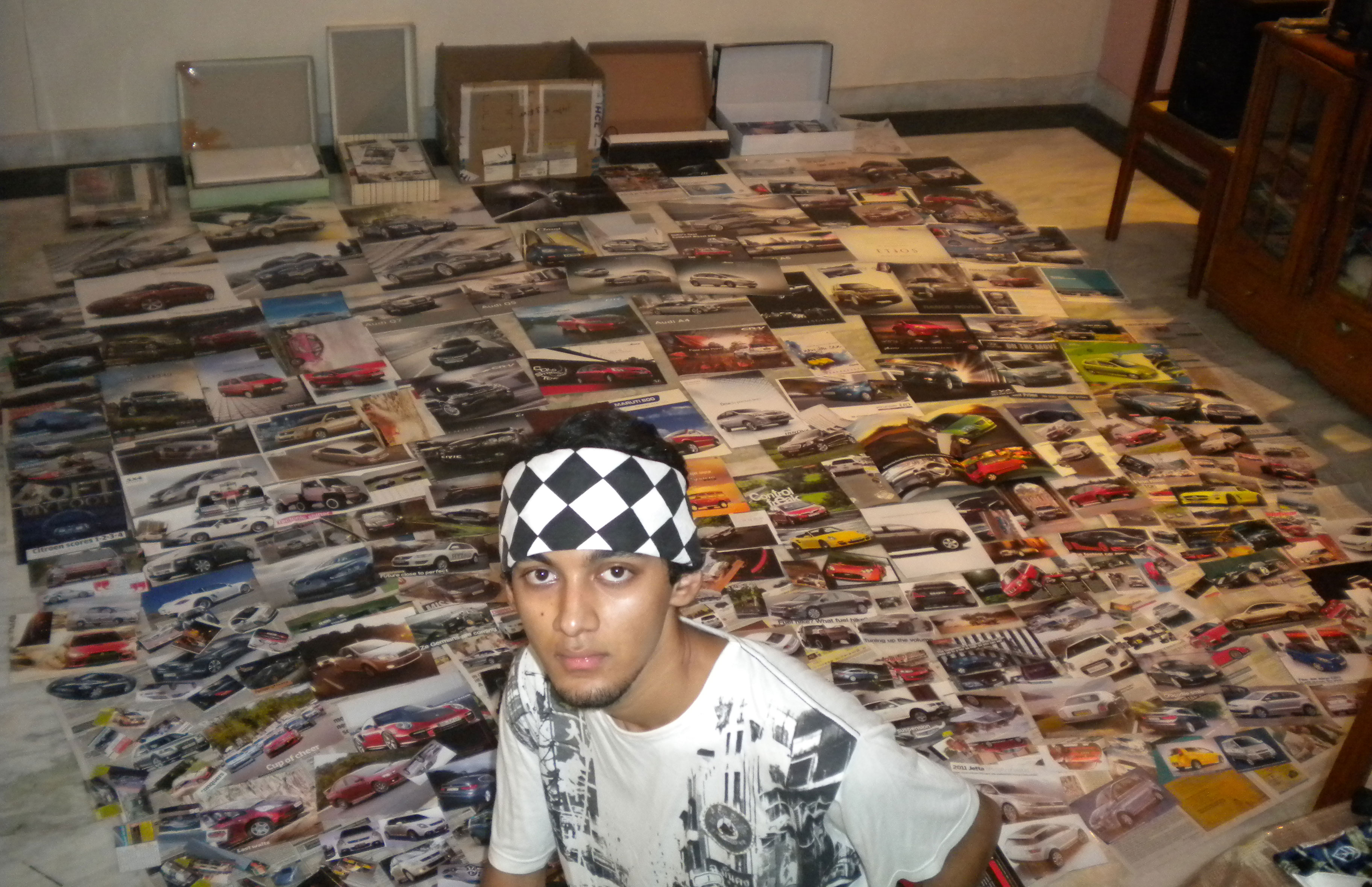 Largest Collection Of Car Pictures India Book Of Records