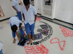 LARGEST FOOTPRINT PAINTING BY AN INDIVIDUAL
