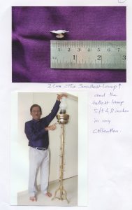 LARGEST COLLECTION OF LAMPS