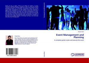 BOOK ON EVENT MANAGEMENT PUBLISHED BY AN INTERNATIONAL PUBLISHER
