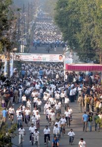 BIGGEST CYCLE RALLY
