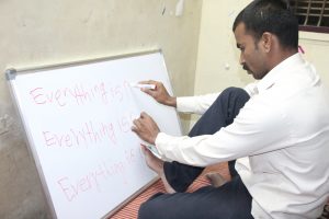 UNIQUE ART OF WRITING SIMULTANEOUSLY