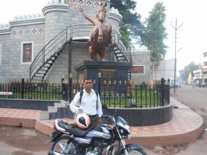 ASHTAVINAYAKA YATRA IN MINIMUM TIME ON MOTOR BIKE