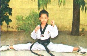 YOUNGEST BLACK BELT HOLDER IN TAEKWONDO
