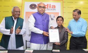 YOUNGEST TO WRITE A STORY BOOK ON PM'S SCHEMES