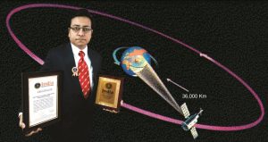 FIRST PERSON TO LAUNCH A UNIQUE MISSION FOR SATELLITE SPECTRUM